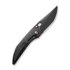 WE Attor Folding Knife Black/Gold Titanium Handle 20CV Modified Persion Plain Edge Black Stonewash Finish WE23037-1 13 WE Attor Folding Knife Black/Gold Titanium Handle 20CV Modified Persion Plain Edge Black Stonewash Finish WE23037-1 -We Knife dea2fbad e37e 41e0 a6ba bd6f07178607 67808.1718809952