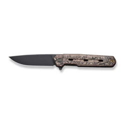 WE Navo Folding Knife Black/Copper Foil Carbon Fiber Handle 20CV Drop Point Plain Edge Black Stonewash Finish WE22026-5 17 WE Navo Folding Knife Black/Copper Foil Carbon Fiber Handle 20CV Drop Point Plain Edge Black Stonewash Finish WE22026-5 -We Knife e51d1598 423c 424c a954 4146544e6b34 47137.1706118685