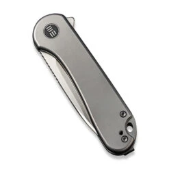 WE Elementum Folding Knife Gray Titanium Handle 20CV Plain Edge Satin Finish WE18062X-1 13 WE Elementum Folding Knife Gray Titanium Handle 20CV Plain Edge Satin Finish WE18062X-1 -We Knife e588f4c7 31a0 410f abf6 fd3eb062689f 40113.1640177570