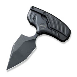 WE Typhoeus Folding Knife Black Titanium Handle 20CV Plain Edge Black Stonewash Finish WE21036B-1 -We Knife f3149d6f ce82 4736 9df9 b9a37808420f 93295.1662562371