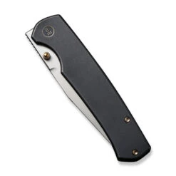 WE Evoke Folding Knife Black Titanium Handle 20CV Clip Point Plain Edge Silver Bead Blast Finish WE21046-1 -We Knife ff498e88 5554 4ff9 9c5c b61e5bad2635 82051.1666109809