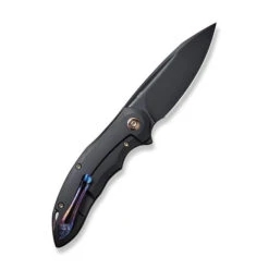 Discontinued WE Makani Folding Knife Black Titanium Handle 20CV Drop Point Black Stonewash Finish Limited Edition 300 Pieces WE21048-1 16 Discontinued WE Makani Folding Knife Black Titanium Handle 20CV Drop Point Black Stonewash Finish Limited Edition 300 Pieces WE21048-1 -We Knife w4 1 19125.1727433483
