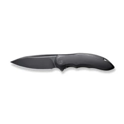 Discontinued WE Makani Folding Knife Black Titanium Handle 20CV Drop Point Black Stonewash Finish Limited Edition 300 Pieces WE21048-1