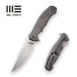 New Release 21 WEKNIFE 037 Flipper Knife Titanium Handle (4.07" M390 Blade) 910C