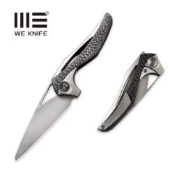 WEKNIFE ÆternA Flipper Knife Titanium Handle With Carbon Fiber (3.28" M390 Blade) 918A