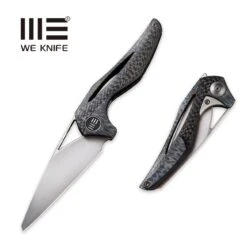 WEKNIFE ÆternA Flipper Knife Titanium Handle With Carbon Fiber (3.28" M390 Blade) 918B