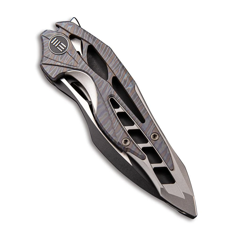 WEKNIFE Arrakis Flipper Knife Titanium Handle (3.45" M390 Blade) 906G 7 WEKNIFE Arrakis Flipper Knife Titanium Handle (3.45" M390 Blade) 906G - Image 5