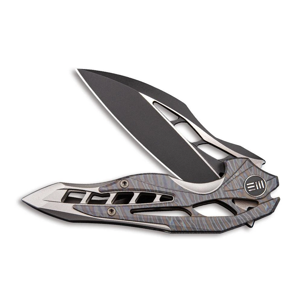 WEKNIFE Arrakis Flipper Knife Titanium Handle (3.45" M390 Blade) 906G 6 WEKNIFE Arrakis Flipper Knife Titanium Handle (3.45" M390 Blade) 906G - Image 4