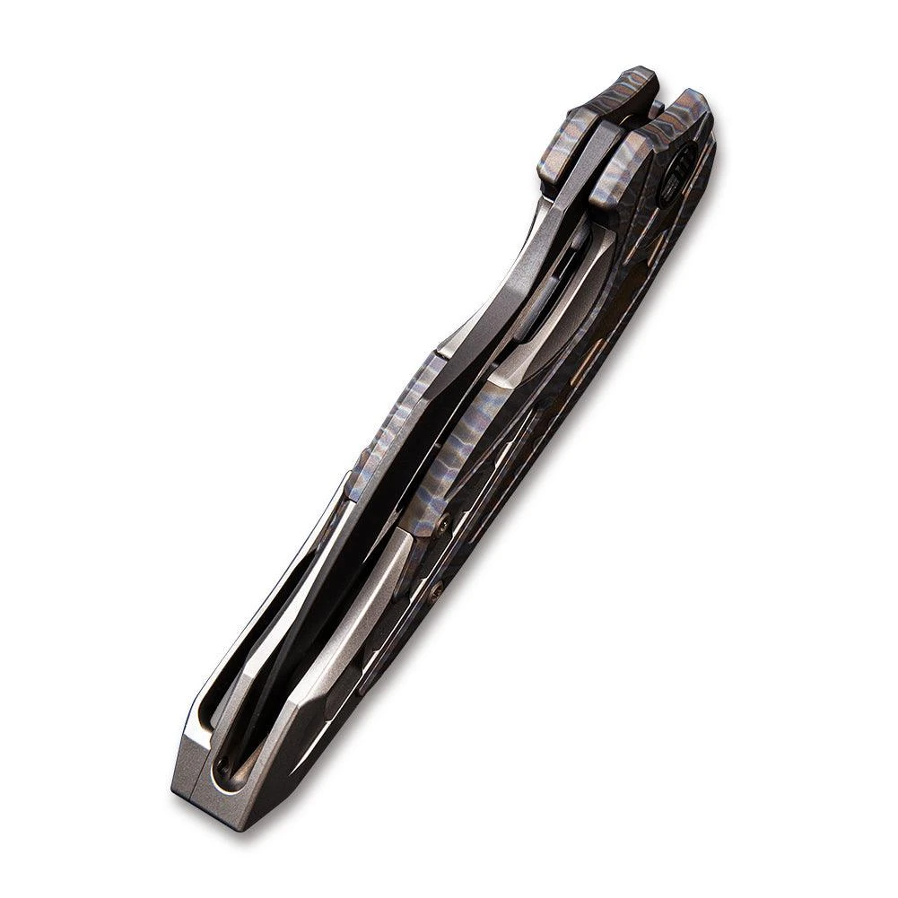 WEKNIFE Arrakis Flipper Knife Titanium Handle (3.45" M390 Blade) 906G 9 WEKNIFE Arrakis Flipper Knife Titanium Handle (3.45" M390 Blade) 906G - Image 7