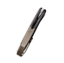 WEKNIFE Arrakis Flipper Knife Titanium Handle With Carbon Fiber Inlay (3.45" M390 Blade) 906CF-A 9 WEKNIFE Arrakis Flipper Knife Titanium Handle With Carbon Fiber Inlay (3.45" M390 Blade) 906CF-A -We Knife weknife arrakis flipper knife titanium handle with carbon fiber inlay 345 m390 blade 906cf a 835003