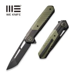 WEKNIFE Arsenal Flipper Knife Titanium Handle With G10 Integral Spacer (3.56" CPM 20CV Blade) WE20073-2