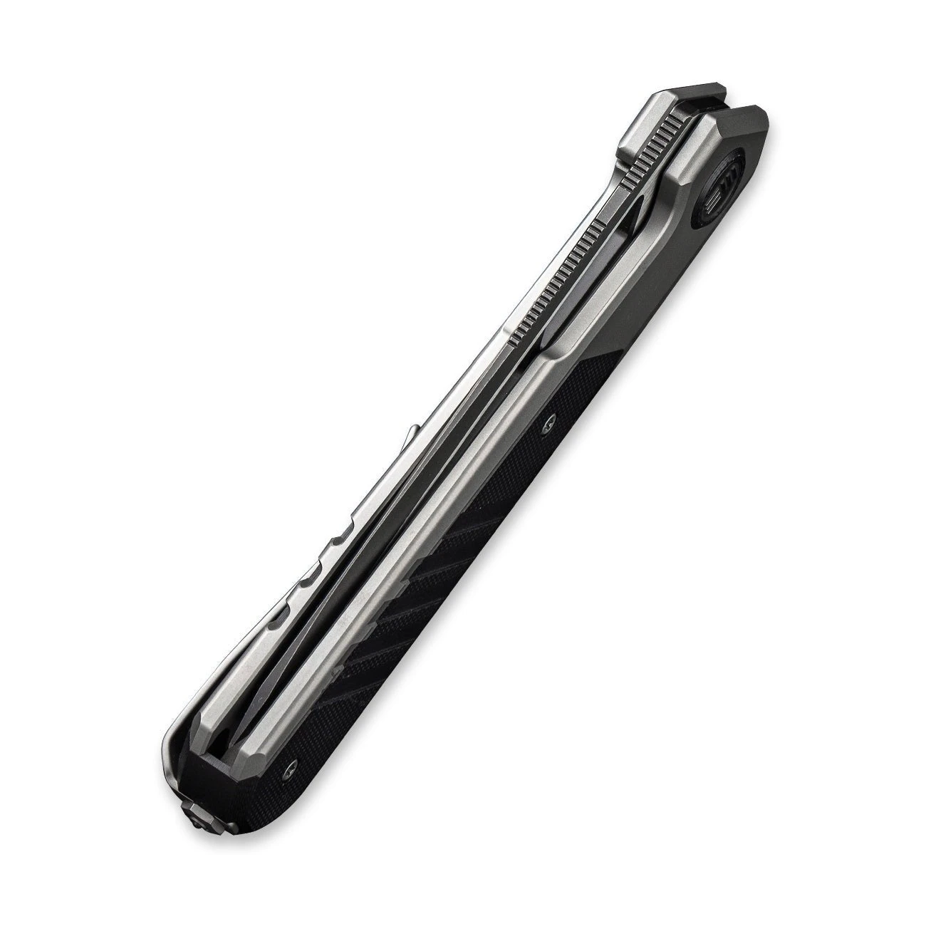 WEKNIFE Arsenal Flipper Knife Titanium Handle With G10 Integral Spacer (3.56" CPM 20CV Blade) WE20073-3 9 WEKNIFE Arsenal Flipper Knife Titanium Handle With G10 Integral Spacer (3.56" CPM 20CV Blade) WE20073-3 - Image 7