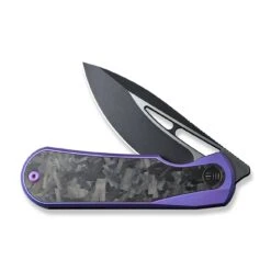 WEKNIFE Baloo Flipper Knife Titanium Handle With Carbon Fiber Inlay (3.31" CPM 20CV) WE21033-3 16 WEKNIFE Baloo Flipper Knife Titanium Handle With Carbon Fiber Inlay (3.31" CPM 20CV) WE21033-3 -We Knife weknife baloo flipper knife titanium handle with carbon fiber inlay 331 cpm 20cv we21033 3 129925