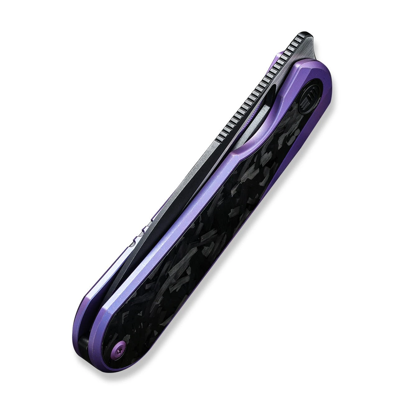 WEKNIFE Baloo Flipper Knife Titanium Handle With Carbon Fiber Inlay (3.31" CPM 20CV) WE21033-3 10 WEKNIFE Baloo Flipper Knife Titanium Handle With Carbon Fiber Inlay (3.31" CPM 20CV) WE21033-3 - Image 8