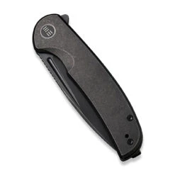 WEKNIFE Beacon Flipper Knife Titanium Handle (3.48" CPM 20CV Blade) WE20061B-3 -We Knife weknife beacon flipper knife titanium handle 348 cpm 20cv blade we20061b 3 601054