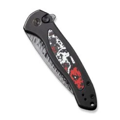 WEKNIFE Button Lock Kitefin Flipper Knife Black Titanium Handle With Nebula Fat Carbon Fiber Inlay (3.22" Fafnir Damasteel Blade) WE19002N-DS1 16 WEKNIFE Button Lock Kitefin Flipper Knife Black Titanium Handle With Nebula Fat Carbon Fiber Inlay (3.22" Fafnir Damasteel Blade) WE19002N-DS1 -We Knife weknife button lock kitefin flipper knife black titanium handle with nebula fat carbon fiber inlay 322 fafnir damasteel blade we19002n ds1 117261