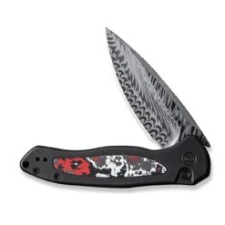 WEKNIFE Button Lock Kitefin Flipper Knife Black Titanium Handle With Nebula Fat Carbon Fiber Inlay (3.22" Fafnir Damasteel Blade) WE19002N-DS1 15 WEKNIFE Button Lock Kitefin Flipper Knife Black Titanium Handle With Nebula Fat Carbon Fiber Inlay (3.22" Fafnir Damasteel Blade) WE19002N-DS1 -We Knife weknife button lock kitefin flipper knife black titanium handle with nebula fat carbon fiber inlay 322 fafnir damasteel blade we19002n ds1 535487