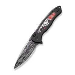 WEKNIFE Button Lock Kitefin Flipper Knife Black Titanium Handle With Nebula Fat Carbon Fiber Inlay (3.22" Fafnir Damasteel Blade) WE19002N-DS1 13 WEKNIFE Button Lock Kitefin Flipper Knife Black Titanium Handle With Nebula Fat Carbon Fiber Inlay (3.22" Fafnir Damasteel Blade) WE19002N-DS1 -We Knife weknife button lock kitefin flipper knife black titanium handle with nebula fat carbon fiber inlay 322 fafnir damasteel blade we19002n ds1 558528