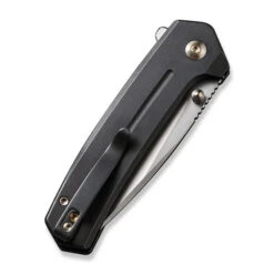 WE Culex Folding Knife Black Titanium Handle 20CV Plain Edge Silver Beadblast Finish WE21026B-3 -We Knife weknife culex flipper thumb stud knife titanium handle 297 cpm 20cv blade we21026b 3 839204 600x 33996.1747231283