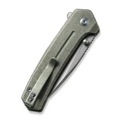 WEKNIFE Culex Flipper & Thumb Stud Knife Titanium Handle (2.97" CPM 20CV Blade) WE21026B-5 -We Knife weknife culex flipper thumb stud knife titanium handle 297 cpm 20cv blade we21026b 5 336846