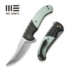 WEKNIFE Curvaceous Flipper Knife Titanium Handle With G10 Inlay (3.70" CPM 20CV Blade) WE20012-3 2 WEKNIFE Curvaceous Flipper Knife Titanium Handle With G10 Inlay (3.70" CPM 20CV Blade) WE20012-3 -We Knife weknife curvaceous flipper knife titanium handle with g10 inlay 370 cpm 20cv blade we20012 3 311589