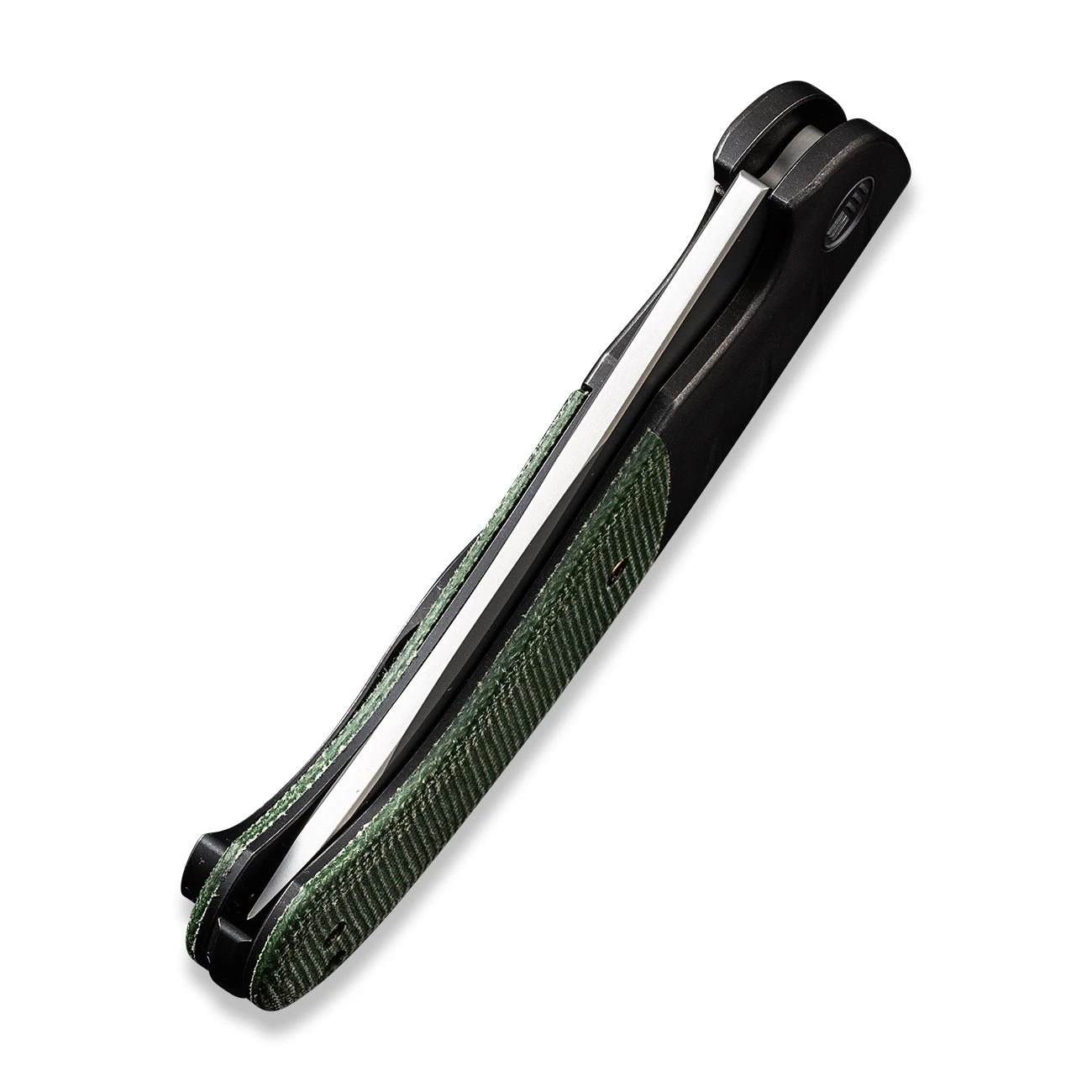 WEKNIFE Curvaceous Flipper Knife Titanium Handle With Micarta Inlay (3.70" CPM 20CV Blade) WE20012-2 9 WEKNIFE Curvaceous Flipper Knife Titanium Handle With Micarta Inlay (3.70" CPM 20CV Blade) WE20012-2 - Image 7