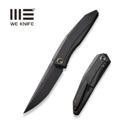 WEKNIFE Cybernetic Top Flipper Knife Titanium Handle (3.91" CPM 20CV Blade) WE22033-1