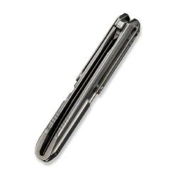 WEKNIFE Diatomic Flipper Knife Titanium Handle (3.78" CPM 20CV Blade) WE22032-2 21 WEKNIFE Diatomic Flipper Knife Titanium Handle (3.78" CPM 20CV Blade) WE22032-2 -We Knife weknife diatomic flipper knife polished bead blasted titanium handle endcap 378 polished bead blasted cpm 20cv blade we22032 2 216026