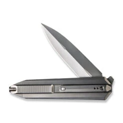 WEKNIFE Diatomic Flipper Knife Titanium Handle (3.78" CPM 20CV Blade) WE22032-2 18 WEKNIFE Diatomic Flipper Knife Titanium Handle (3.78" CPM 20CV Blade) WE22032-2 -We Knife weknife diatomic flipper knife polished bead blasted titanium handle endcap 378 polished bead blasted cpm 20cv blade we22032 2 947853