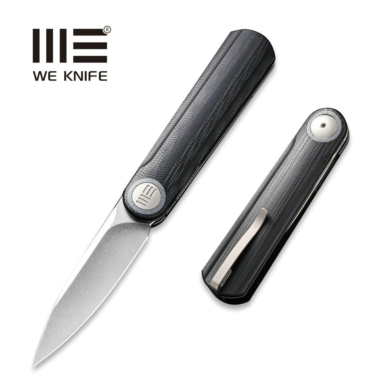 WEKNIFE Eidolon Front Flipper Knife G10 Integral Handle (2.86" CPM 20CV Blade) WE19074A-B 3 WEKNIFE Eidolon Front Flipper Knife G10 Integral Handle (2.86" CPM 20CV Blade) WE19074A-B