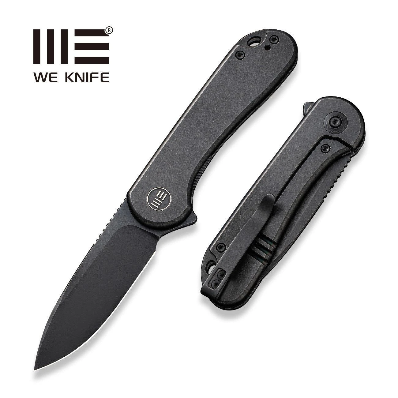 WEKNIFE Elementum Flipper Knife Titanium Handle (2.96" CPM 20CV Blade) WE18062X-3 3 WEKNIFE Elementum Flipper Knife Titanium Handle (2.96" CPM 20CV Blade) WE18062X-3