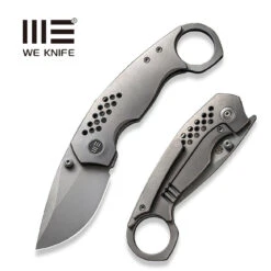 WEKNIFE Envisage Front Flipper Knife Titanium Handle (2.42" CPM 20CV Blade) WE22013-1