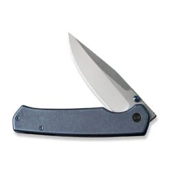 WEKNIFE Evoke Thumb Stud & Front Flipper Knife Titanium Handle (3.48" CPM 20CV) WE21046-3 -We Knife weknife evoke thumb stud front flipper knife titanium handle 348 cpm 20cv we21046 3 989316