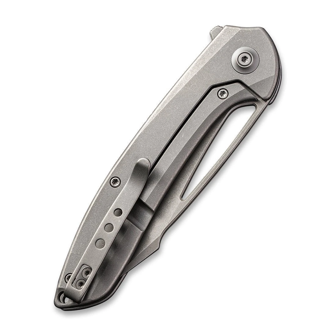 WEKNIFE Fornix Flipper Knife Titanium Handle (3.48" CPM 20CV Blade) 2016A 8 WEKNIFE Fornix Flipper Knife Titanium Handle (3.48" CPM 20CV Blade) 2016A - Image 6