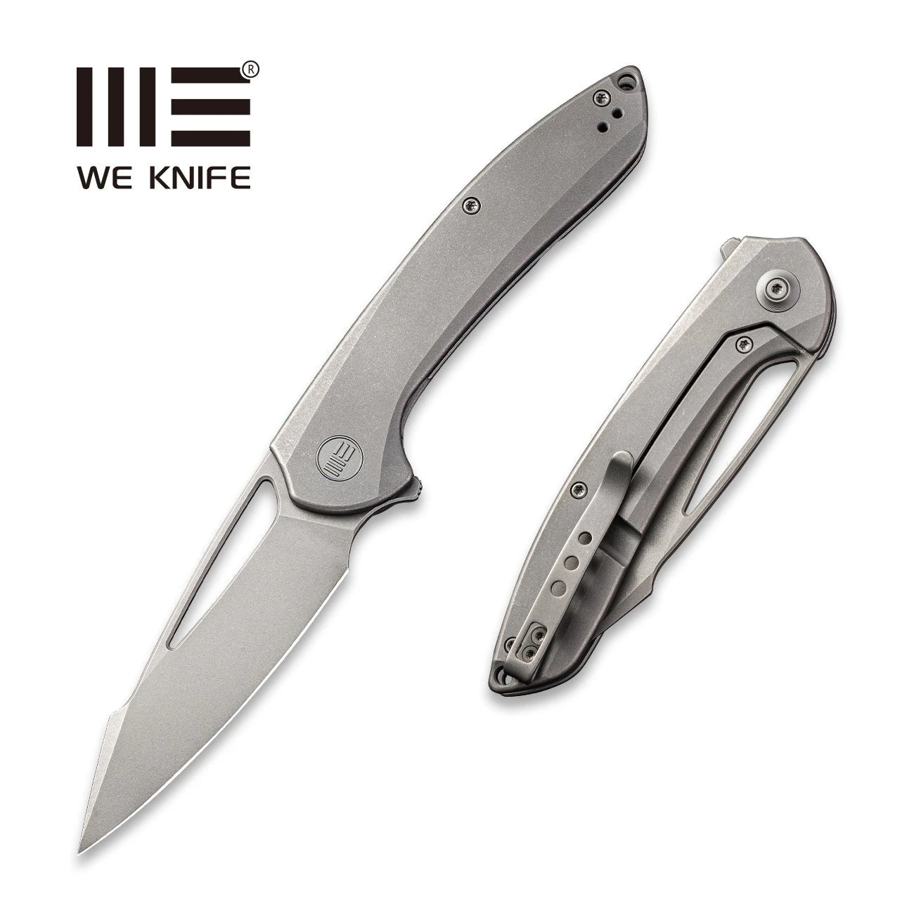 WEKNIFE Fornix Flipper Knife Titanium Handle (3.48" CPM 20CV Blade) 2016A 3 WEKNIFE Fornix Flipper Knife Titanium Handle (3.48" CPM 20CV Blade) 2016A