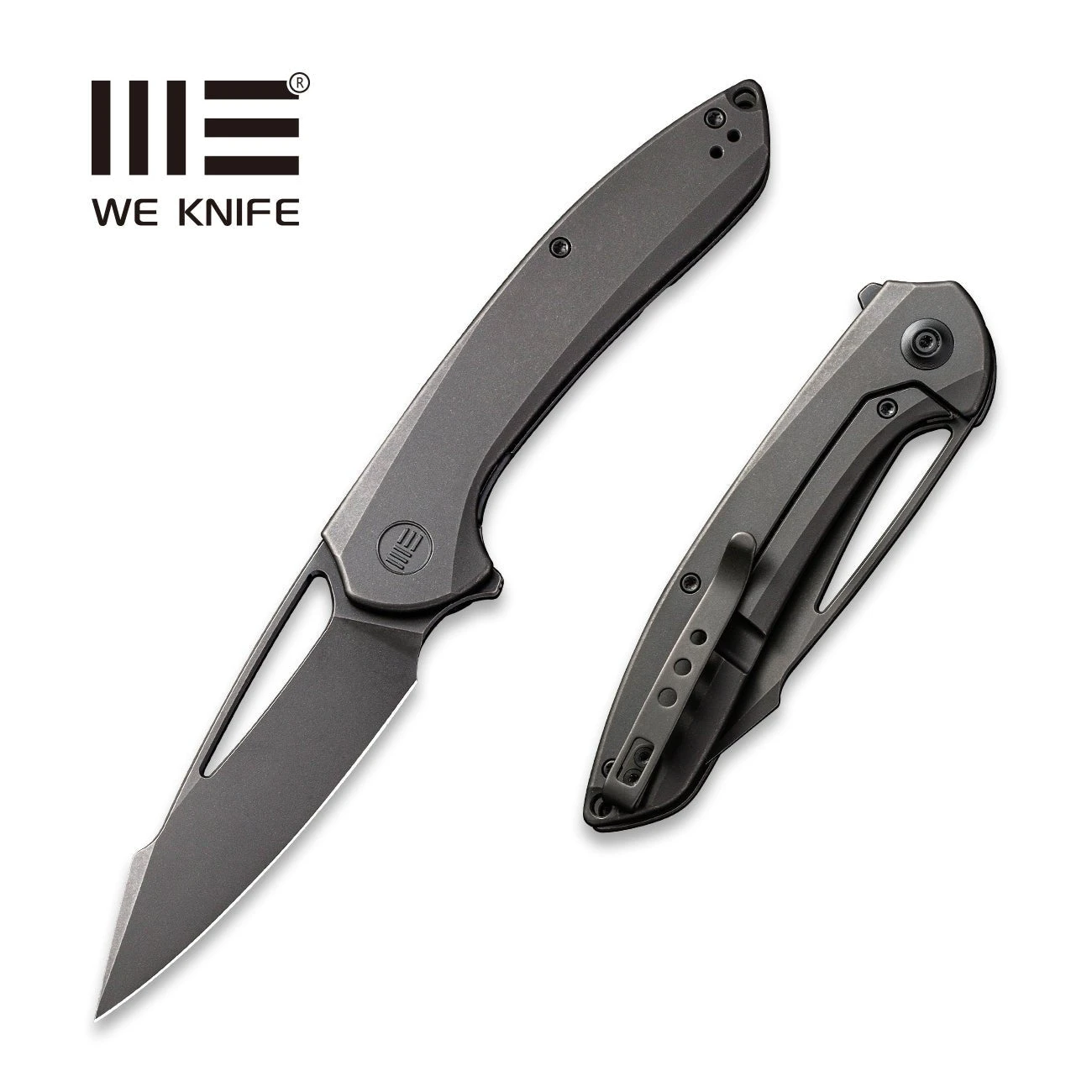 WEKNIFE Fornix Flipper Knife Titanium Handle (3.48" CPM 20CV Blade) 2016B 3 WEKNIFE Fornix Flipper Knife Titanium Handle (3.48" CPM 20CV Blade) 2016B