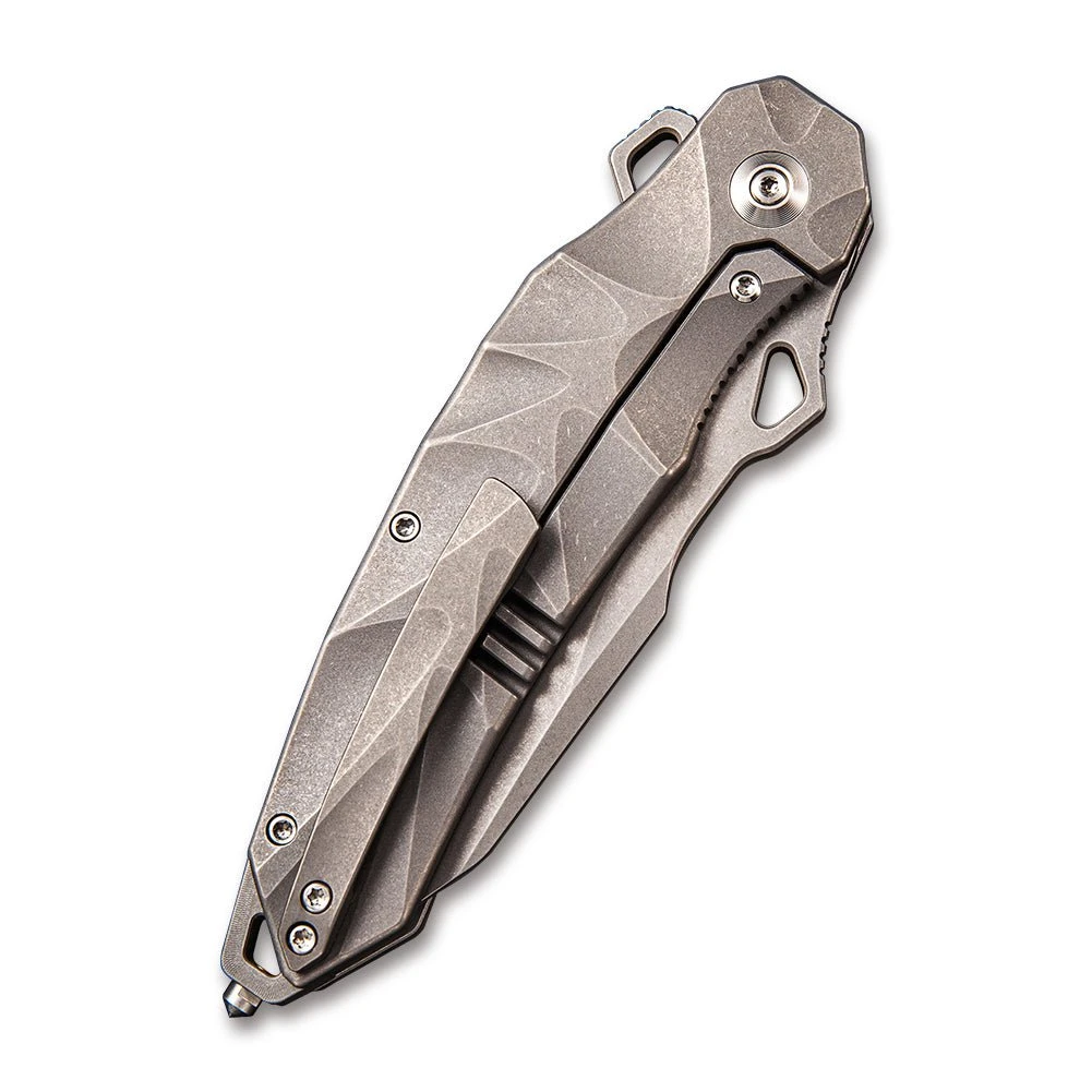 WEKNIFE Hecate Flipper Knife Titanium Handle (3.81" CPM 20CV Blade) 922A 8 WEKNIFE Hecate Flipper Knife Titanium Handle (3.81" CPM 20CV Blade) 922A - Image 6