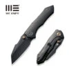 WEKNIFE High-Fin Thumb Stud Knife Titanium Handle (2.98" CPM 20CV Blade) WE22005-1 -We Knife weknife high fin thumb stud knife titanium handle 298 cpm 20cv blade we22005 1 395017