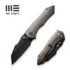 WEKNIFE High-Fin Thumb Stud Knife Titanium Handle (2.98" CPM 20CV Blade) WE22005-2 -We Knife weknife high fin thumb stud knife titanium handle 298 cpm 20cv blade we22005 2 929334