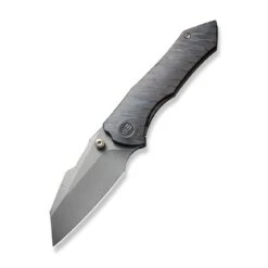 WEKNIFE High-Fin Thumb Stud Knife Titanium Handle (2.98" CPM 20CV Blade) WE22005-4 -We Knife weknife high fin thumb stud knife titanium handle 298 cpm 20cv blade we22005 4 512868