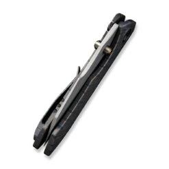 WEKNIFE High-Fin Thumb Stud Knife Titanium Handle (2.98" CPM 20CV Blade) WE22005-4 -We Knife weknife high fin thumb stud knife titanium handle 298 cpm 20cv blade we22005 4 897345