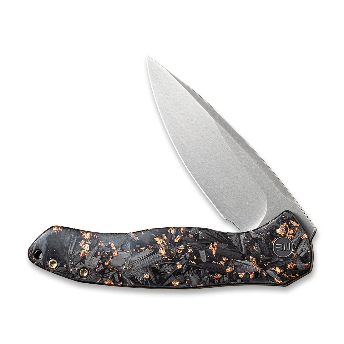 WEKNIFE Kitefin LE Flipper Knife Carbon Fiber With Titanium Lock Side Handle (3.24" CPM 20CV Blade) 2009B 6 WEKNIFE Kitefin LE Flipper Knife Carbon Fiber With Titanium Lock Side Handle (3.24" CPM 20CV Blade) 2009B - Image 4