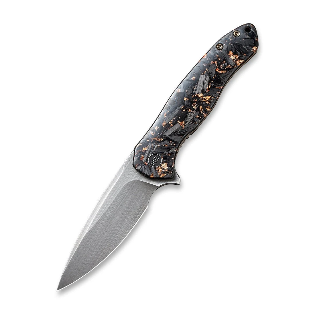 WEKNIFE Kitefin LE Flipper Knife Carbon Fiber With Titanium Lock Side Handle (3.24" CPM 20CV Blade) 2009B 5 WEKNIFE Kitefin LE Flipper Knife Carbon Fiber With Titanium Lock Side Handle (3.24" CPM 20CV Blade) 2009B - Image 3