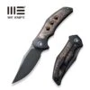 WEKNIFEMagnetron Flipper Knife Titanium Handle With Carbon Fiber Inlay (3.76" CPM 20CV Blade) WE18058-3 2 WEKNIFEMagnetron Flipper Knife Titanium Handle With Carbon Fiber Inlay (3.76" CPM 20CV Blade) WE18058-3 -We Knife weknife magnetron flipper knife black titanium handle with copper foil carbon fiber inlay 376 black stonewashed bevels black brushed flats cpm 20cv blade we1805 196985