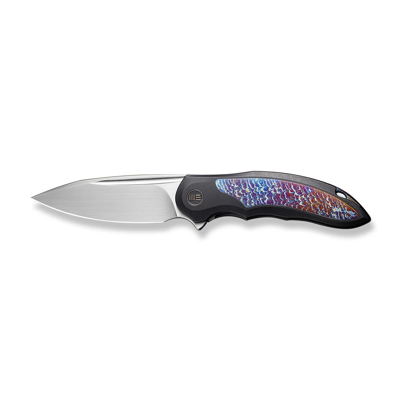 WEKNIFE Makani Flipper Knife Titanium Handle With Flamed Titanium Inlay (3.61" CPM 20CV Blade) WE21048B-3 6 WEKNIFE Makani Flipper Knife Titanium Handle With Flamed Titanium Inlay (3.61" CPM 20CV Blade) WE21048B-3 - Image 4