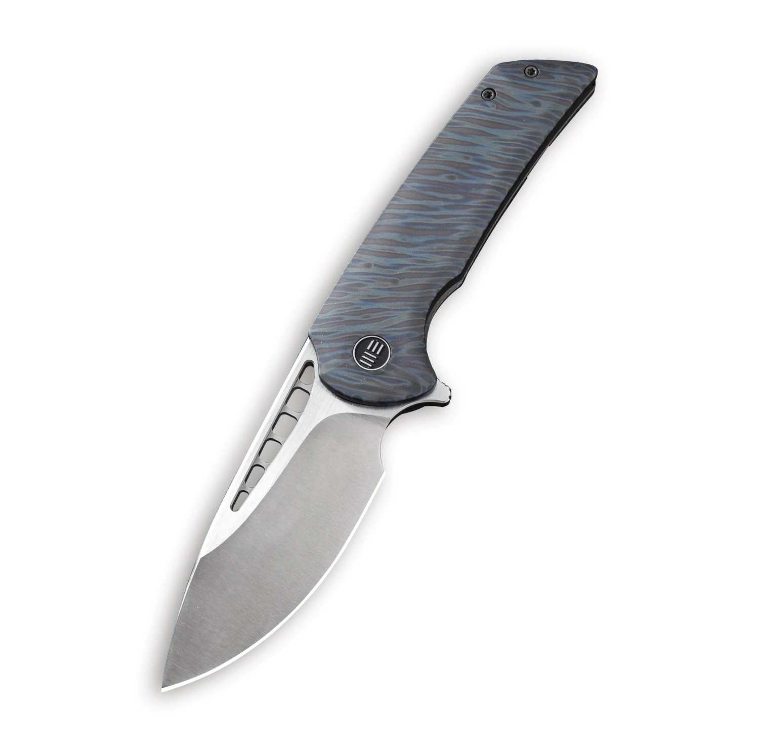WEKNIFE Malice Flipper Knife Titanium Handle (3.45" M390 Blade) 911B 4 WEKNIFE Malice Flipper Knife Titanium Handle (3.45" M390 Blade) 911B - Image 2