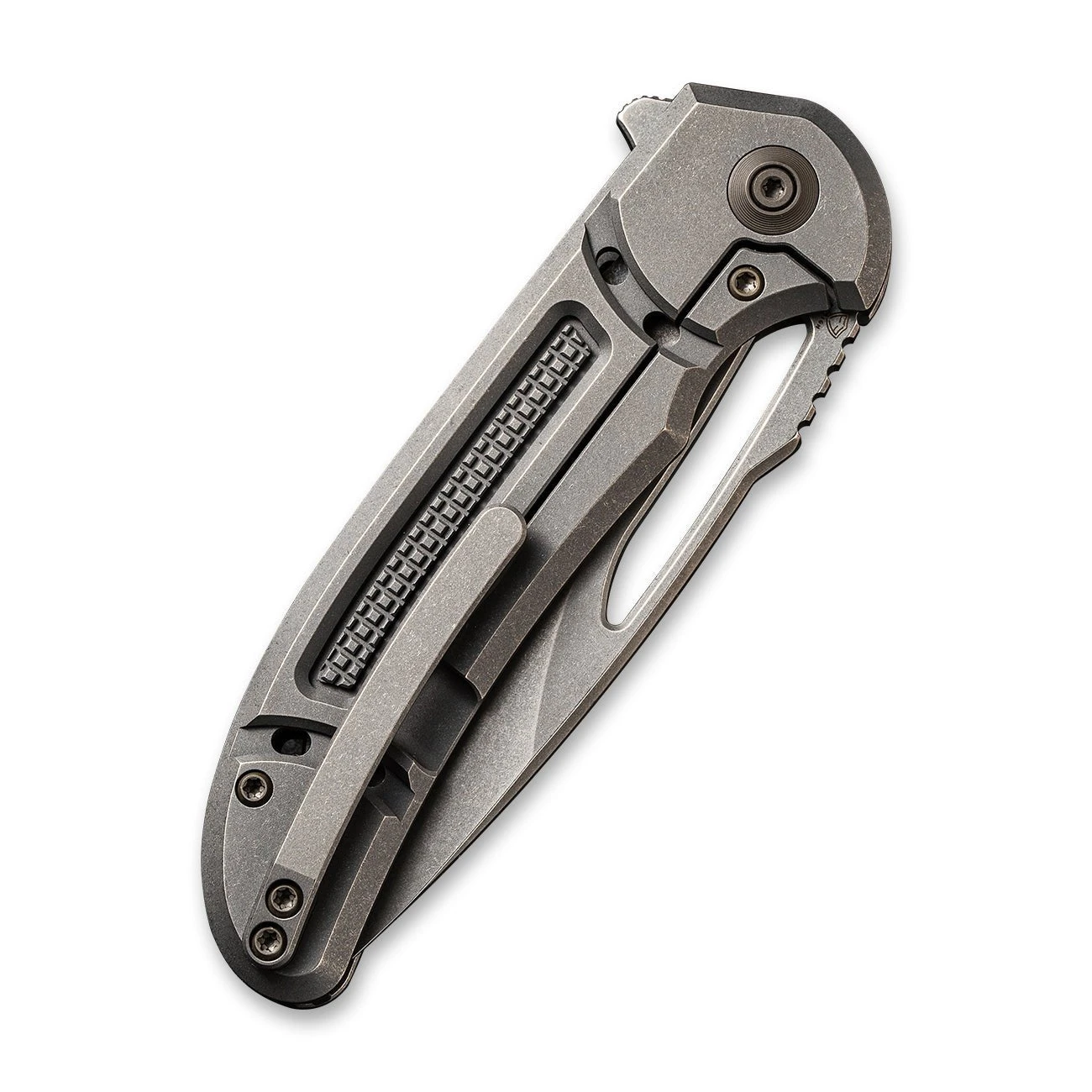 WEKNIFE Minax Flipper Knife Titanium Handle(3.44" CPM 20CV Blade) 2007B 8 WEKNIFE Minax Flipper Knife Titanium Handle(3.44" CPM 20CV Blade) 2007B - Image 6