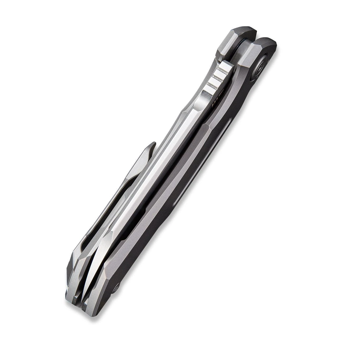 WEKNIFE Mini Buster Flipper Knife Titanium Handle (3.43" CPM 20CV Blade) 2003A 9 WEKNIFE Mini Buster Flipper Knife Titanium Handle (3.43" CPM 20CV Blade) 2003A - Image 7