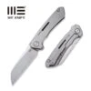 WEKNIFE Mini Buster Flipper Knife Titanium Handle (3.43" CPM 20CV Blade) 2003A -We Knife weknife mini buster flipper knife titanium handle 343 cpm 20cv blade 2003a 991514