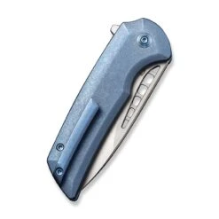 WEKNIFE Mini Malice Flipper & Button Lock Knife Titanium Handle (2.98" CPM 20CV Blade) WE054BL-3 -We Knife weknife mini malice flipper button lock knife titanium handle 298 cpm 20cv blade we054bl 3 950477